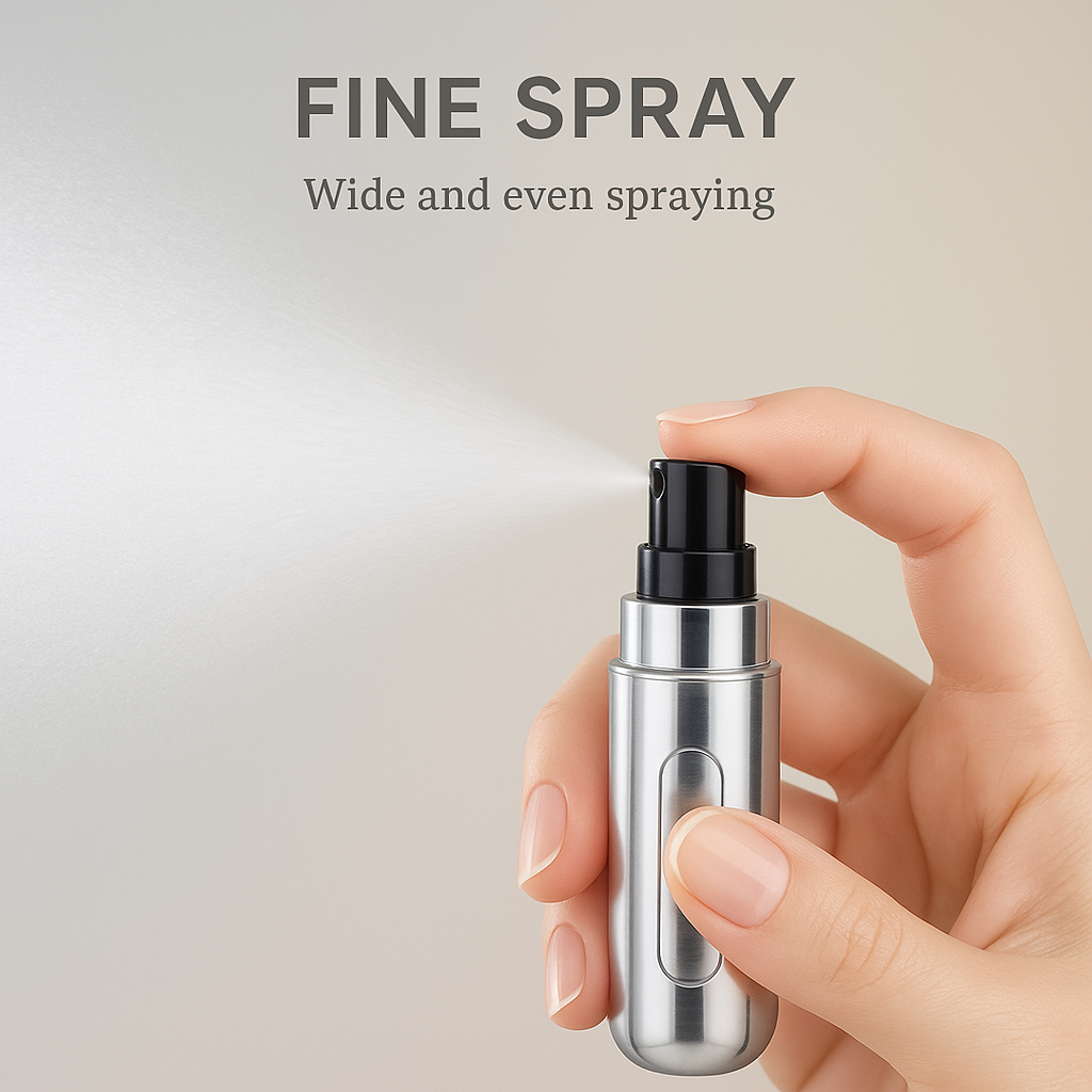 Mini Perfume Refill Spray Bottle for Travel and On-the-Go Fragrance Application 
