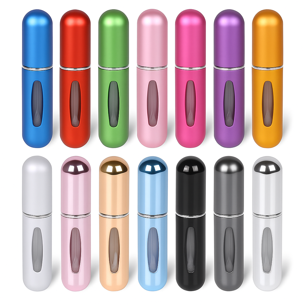 Mini Perfume Refill Spray Bottle for Travel and On-the-Go Fragrance Application 