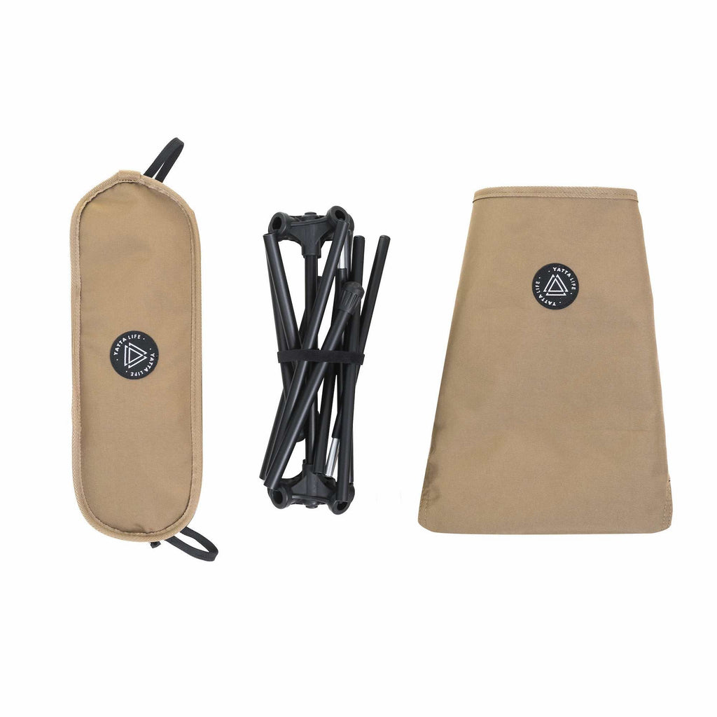 Low Back Ultralight Folding Camping Chairs with Storage Pouch 