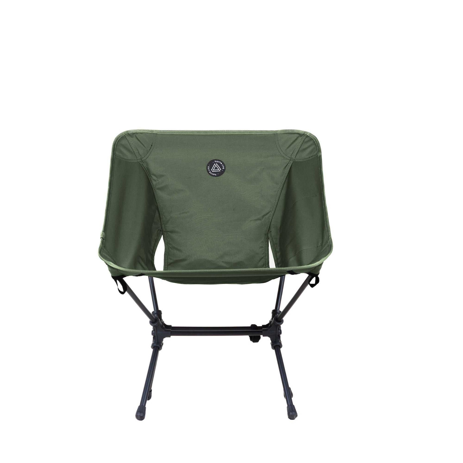 Low Back Ultralight Folding Camping Chairs with Storage Pouch 